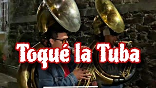 TOQUE LA TUBA EN LA CALENDA CON LA BANDA DE MI PUEBLO | Diego Medina