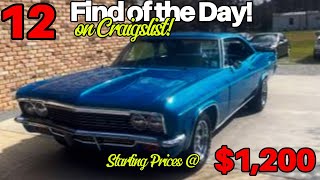 Crazy Craigslist Finds: 12 Must See Deals Today!