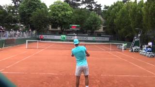 Rafael Nadal Hitting in High Definition