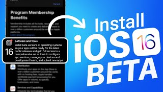 How to install iOS 16 Beta 1