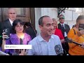 eliezer molina “esto es un acto de provocación. hay alguien llorando”