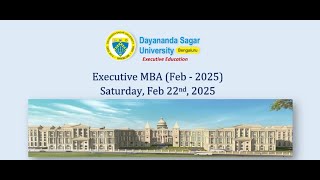 Executive MBA Orientation Program | February 2025