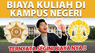 BIAYA KULIAH DI KAMPUS NEGERI !! KATANYA BISA DISESUAIKAN KEMAMPUAN