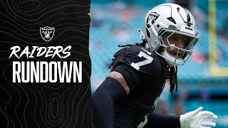 Previewing Round 2 of Raiders-Broncos at Allegiant | Raiders Rundown | NFL