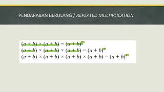 Matematik Tingkatan 1: Ungkapan Algebra (5.2)