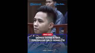 Ekspresi Tegang Eliezer Perkenalkan Diri di Sidang etik Polri