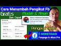 Mudah! Cara Menambah Pengikut Netto Di Facebook || Cara Menambah Followers FB Gratis