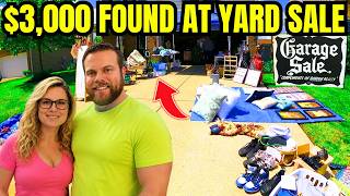 WE FOUND $3,577 IN VALUE AT THIS COMMUNITY YARD SALE