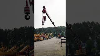 12 ton crane, full arm 40 meters, rear negative angle!+8615054723399