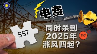 电费、SST、RON95夹击，2025年涨风四起？