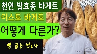 천연발효종 바게트와 이스트 바게트는 어떻게 다른가?