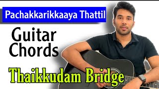 Pachakkarikkaya Thattil Guitar Chords Tutorial|Thaikkudam Bridge Nostalgia Malayalam Guitar Lessons