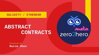 Solidity Lesson - Abstract Contracts
