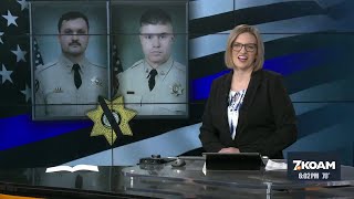 Memorial service for fallen officers in Ozark, MO