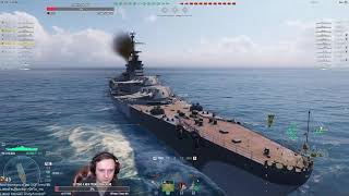 When you have to cap with the ultimate sniper - Slava in World of Warships - Trenlass