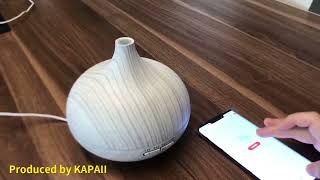 Aroma Diffuser Work With Tuya App, Wireless Control, Smart Home Diffuser.