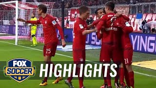 Lewandowski doubles Bayern Munich's lead vs. Hoffenheim | 2015–16 Bundesliga Highlights