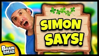 🧢🍀 St. Patrick’s Day Brain Break | Fun Simon Says Movement Game for Kids! ☘️🎉