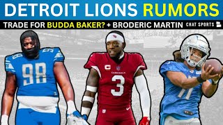 Lions Trade Rumors Budda Baker, Broderic Martin Great Shape, Kalif Raymond BREAKOUT + Offensive Line