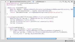 iPhone Development 36 Loading the Files