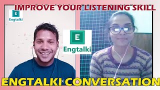 Engtalki Conversation|#Hansikamam|Online english speaking practice|Clapingo conversation#engtalki