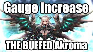 She has new power of ATK BAR Increase, THE BUFFED Akroma is true turn2 guardian😄😄😄【Summoners War】