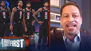 Chris Broussard concedes to Wright after Clippers lose to Denver in GM 7 | NBA | FIRST THINGS FIRST