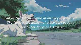 The Horror of a Town in Summer by Takuboku Ishikawa Japanese Whispering ASMR Ichto is learning ASMR