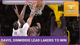Lakers, With Big Nights from Anthony Davis, Spencer Dinwiddie, Beat Pacers 150-1