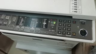 How to reset service man in shrap AR 5520 AR 5316 AR 5618