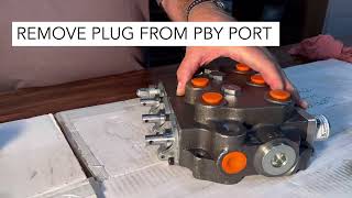 How to Set up Cross SBA Control Valve as Closed Center
