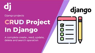 😍 A complete CRUD and Search operation project using complete django 😍