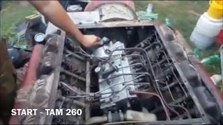 TAM 260 V8 palenje - ENGINE START V8