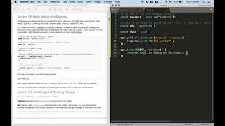 Node.js with Express, Part 1: Hello world + Routing