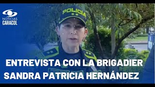 A uniformados "se les exigirá más resultados": habla nueva comandante de Policía de Bogotá