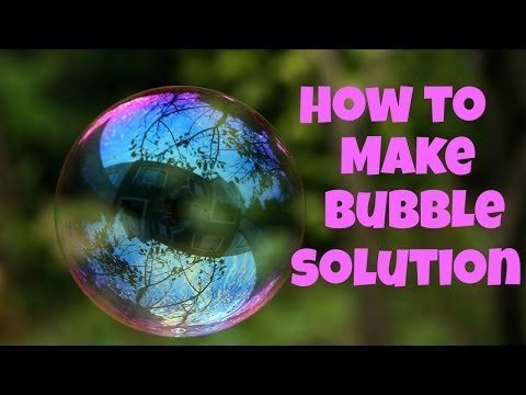 How to Make Bubble Solution - basic recipe How to Make Bubble Solution - basic recipe
