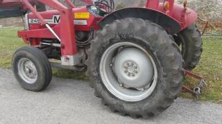 Massey Ferguson 245 diesel tractor