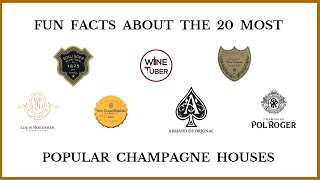 Fun facts about the biggest Champagne brands | @WineTuber