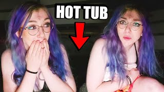 JustaMinx's unplanned Hot Tub stream goes crazy ! | Mar 2, 2022