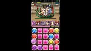 【パズドラ】チャレンジダンジョン(第17回) Lv5[5×4マス] ブブソニPTでノーコンクリア