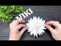 how to make easy tissue paper flowers diy paper craft tutorial