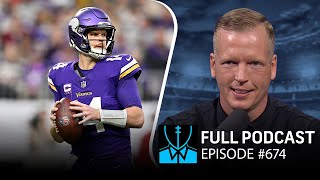 Pick 6: Eagles' drama + Sam Darnold re-resurges | Chris Simms Unbuttoned (FULL Ep. 674) | NFL on NBC