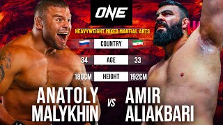 HEAVYWEIGHT KNOCKOUT 😵 Amir Aliakbari vs. Anatoly Malykhin | Full Fight Replay