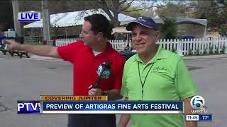 ArtiGras in Jupiter this weekend