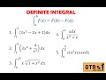 DEFINITE INTEGRAL