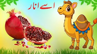 Learn Urdu Alphabets and Words Easy |Cartoon video|Alif se anaar |Learning With Muqaddas