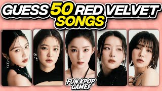 ✨[REVELUV QUIZ] GUESS 50 KPOP SONGS: RED VELVET EDITION - FUN KPOP GAMES 2024