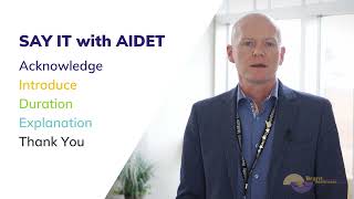 Welcome to AIDET