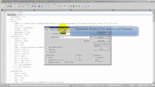 Search and replace through multiple documents with Notepad++