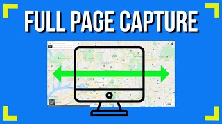 Capture entire web pages with Snagit